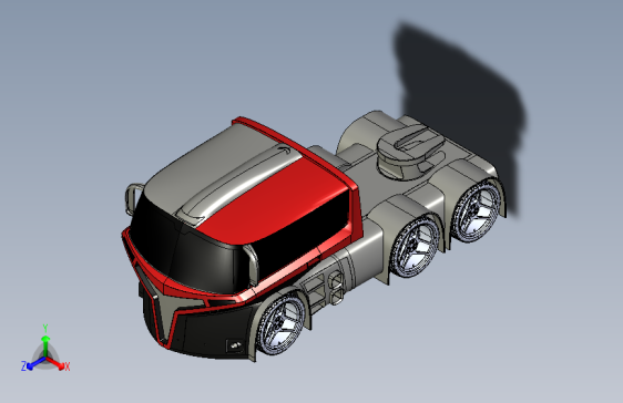 概念设计的卡车