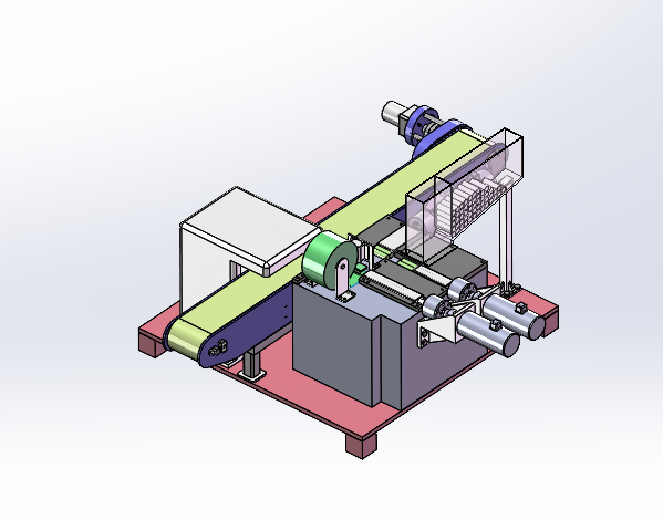 电池包装推送结构