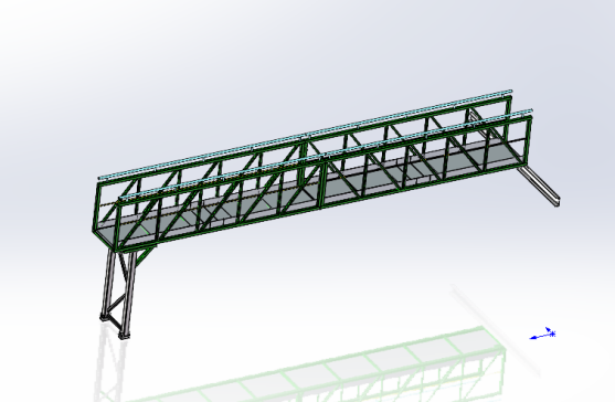 桁架检修通道梯