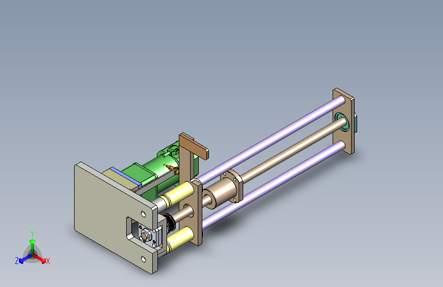 丝杆升降机构 推力10KG