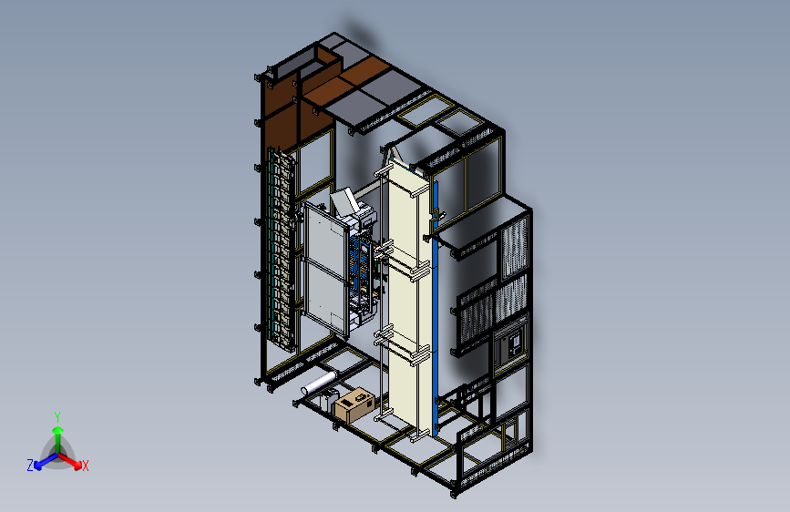 围栏支架焊接变位机与机械手工作站