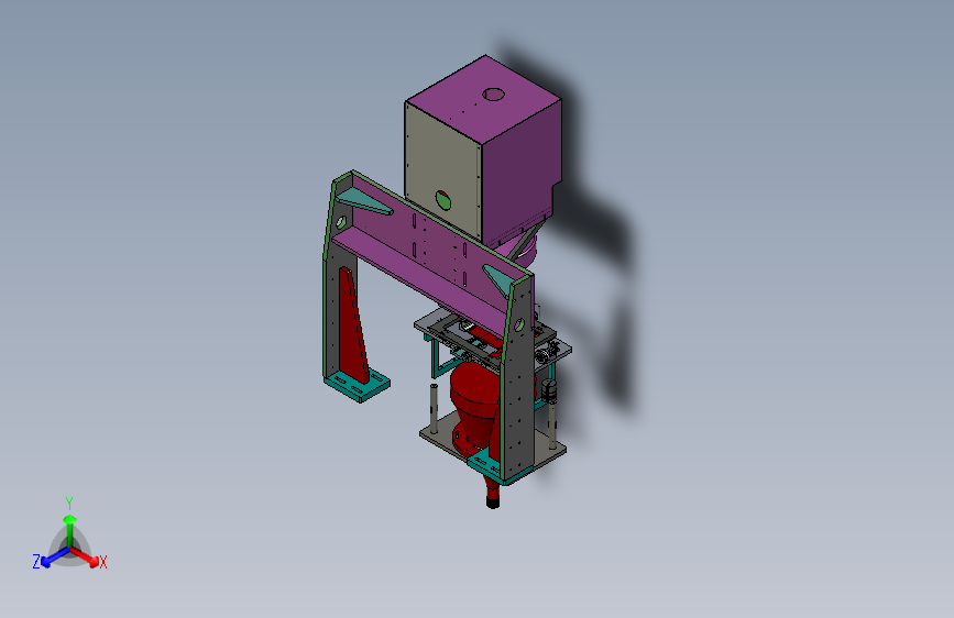 一种CCD视觉长宽测量模组
