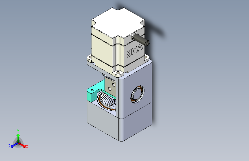 一种夹紧式旋转机构的设计