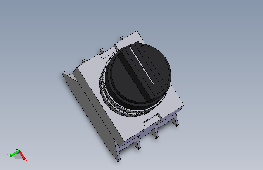 德力西电气LAY7-11X_黑旋钮开关