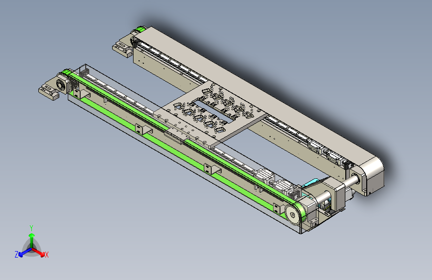 重载双同步带模组