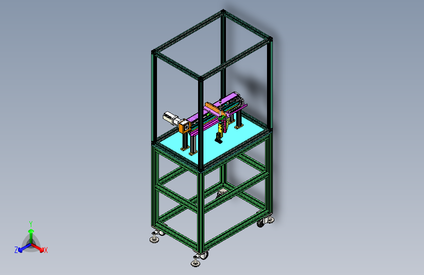 自动取料滑台机械手装配