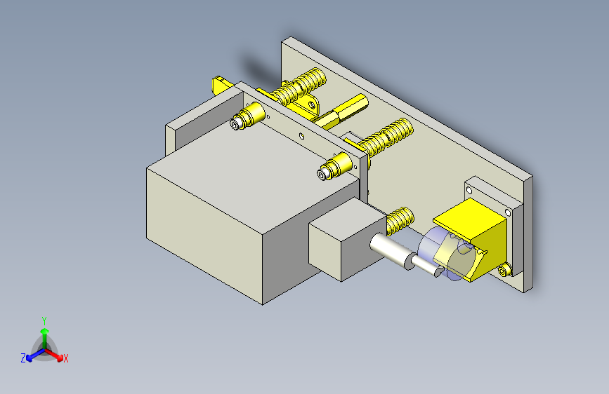 某产品表面检查治具3D