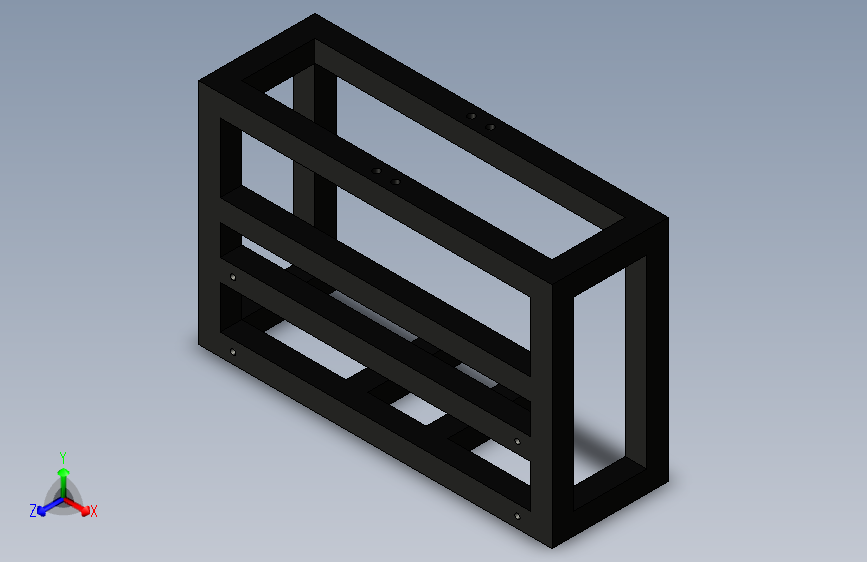 普通小型切割机床3D模型图纸