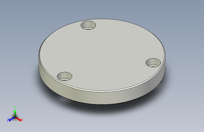 三爪卡盘夹具3D模型