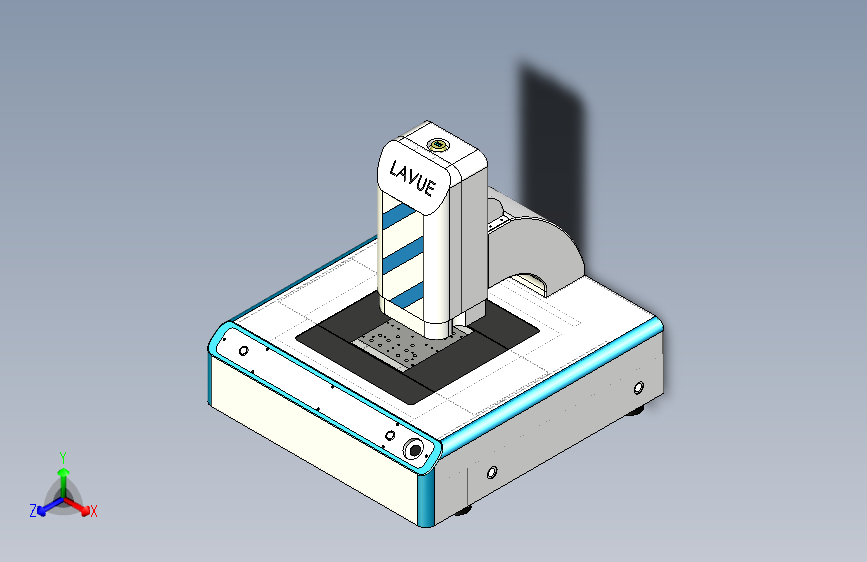 手机外壳高度检测治具3D图纸