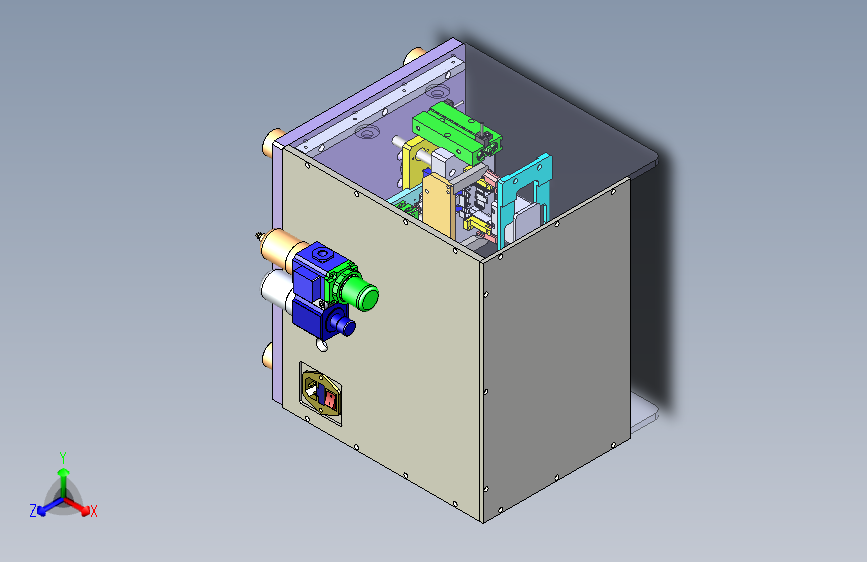 一款产品拆壳治具3D