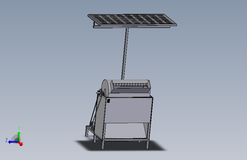 太阳能电粉碎机   step