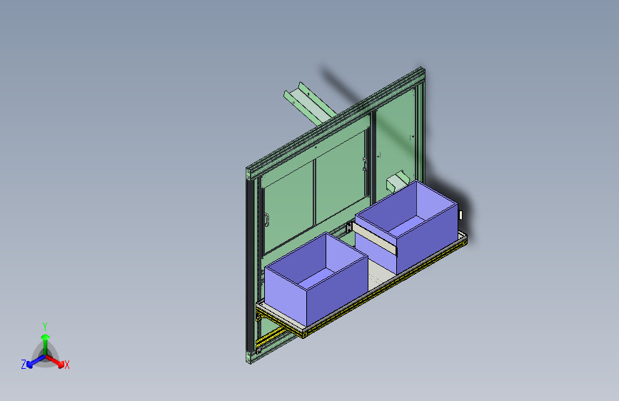 托盘就位确认工序数模