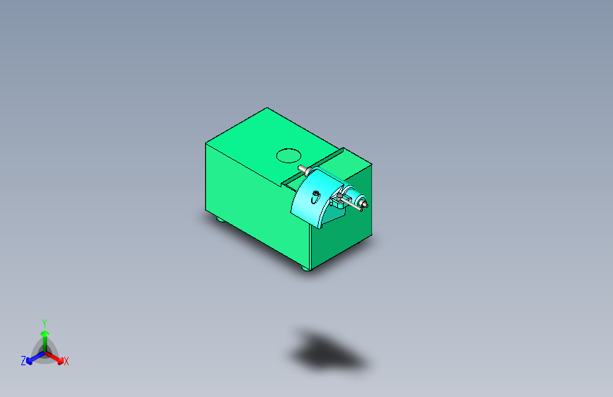 万能外圆磨床3D模型