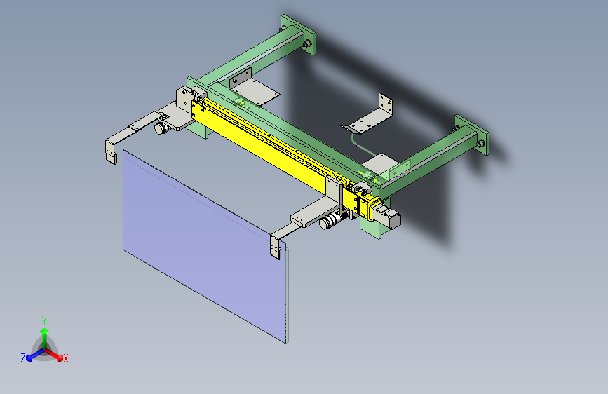 一款定位补偿用识别机构3D模型