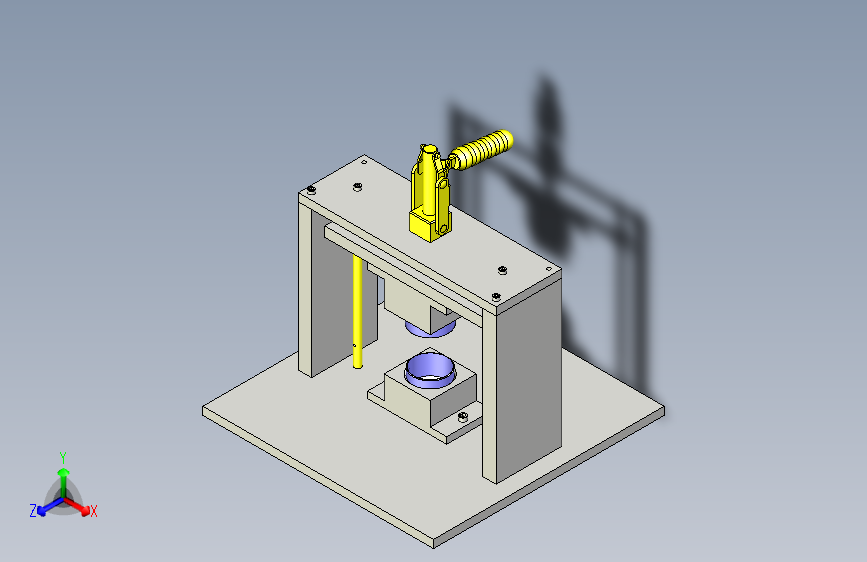 一款定位夹具3D图纸