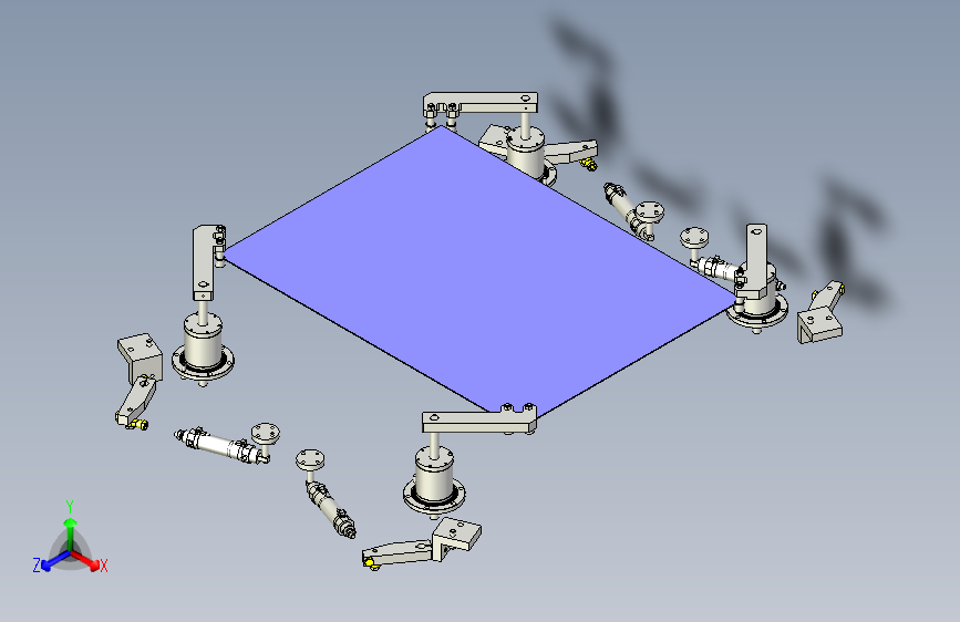 一款工件定位3D图纸