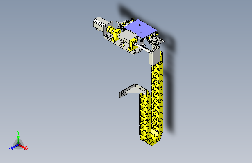 一款工件反转组件3D图纸