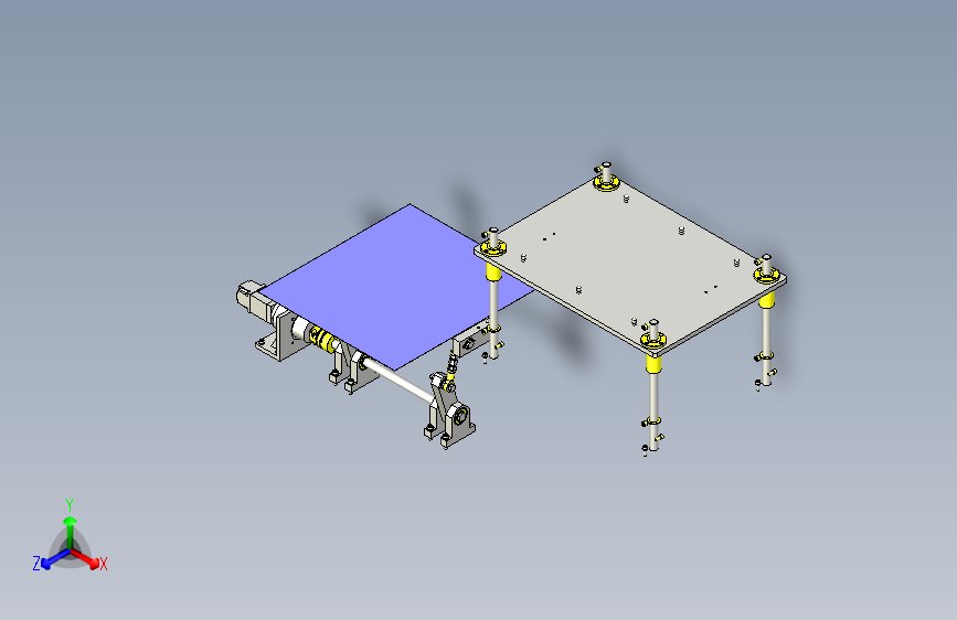 一款滑台升降机