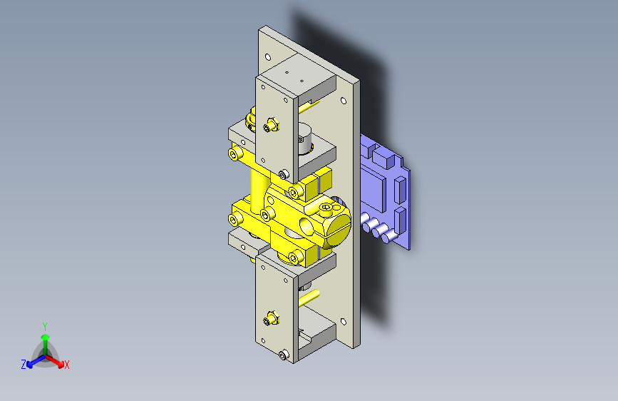 一款基于板簧的微调机构