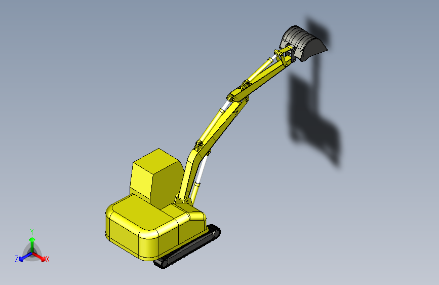 工程机械-挖土机整套