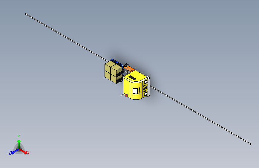 AGV总成、智能化单举升装配型AGV车 02