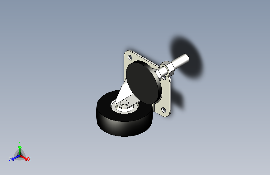 调整脚（通用型）脚轮+蹄脚组装款、组合脚轮