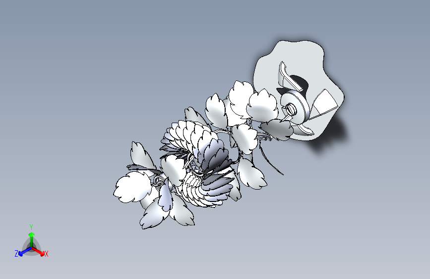 花草 植物 花瓶 人物 动物三维建模