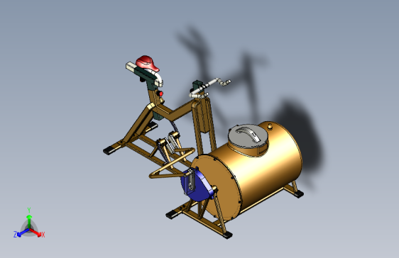 节能健身洗衣机