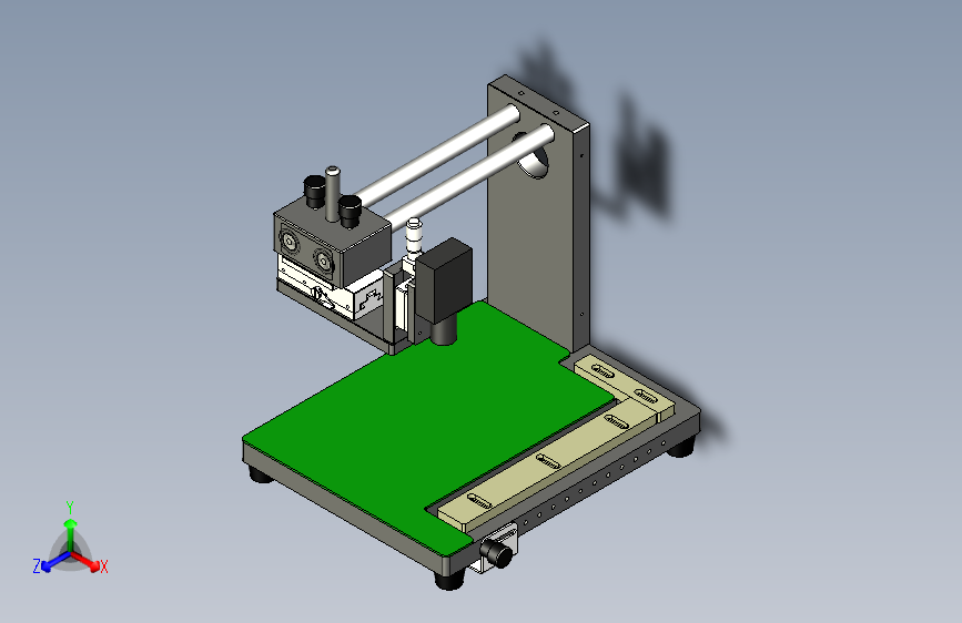 可调节CCD架总组