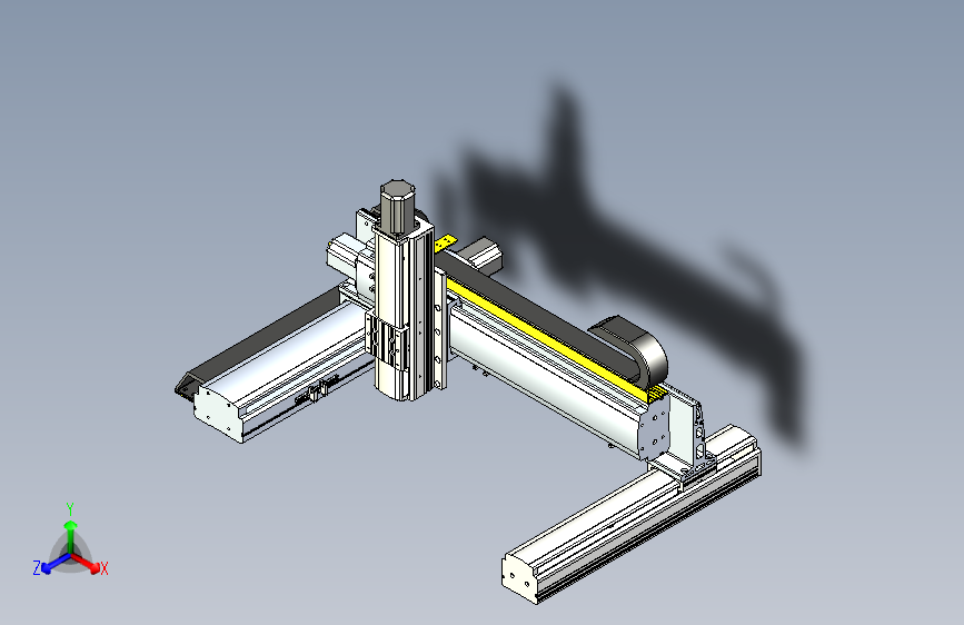 龙门式三轴滑台