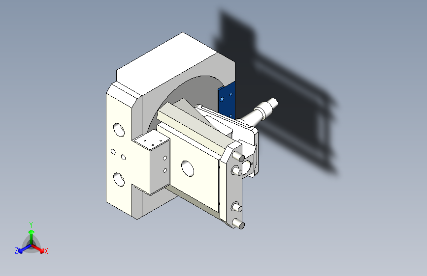 汽车转向节拉主削孔夹具