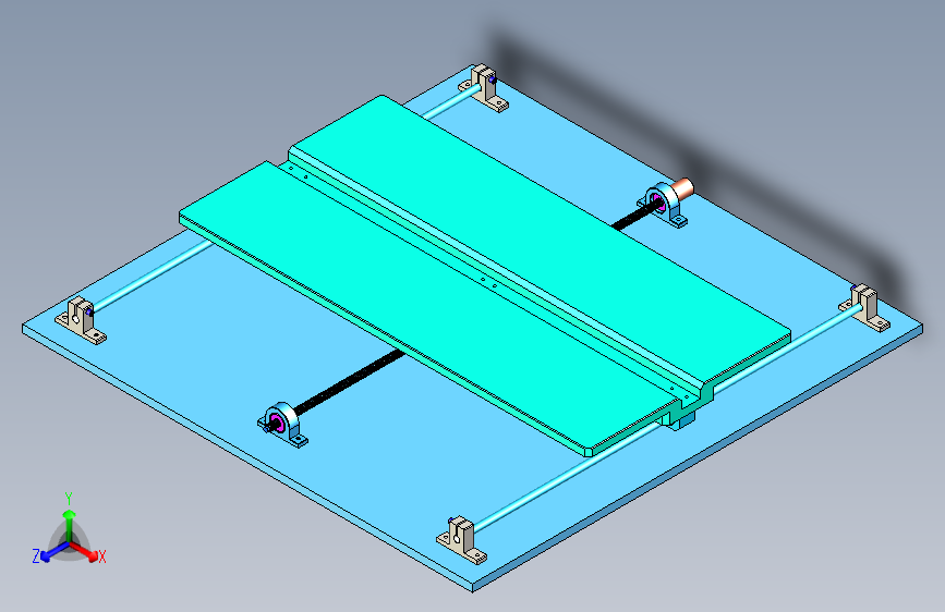 通用三轴CNC机架件