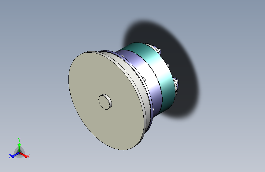 五轴铣床专用气动卡盘