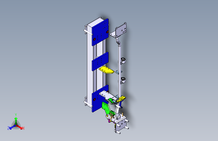 仪表板骨架焊接夹具