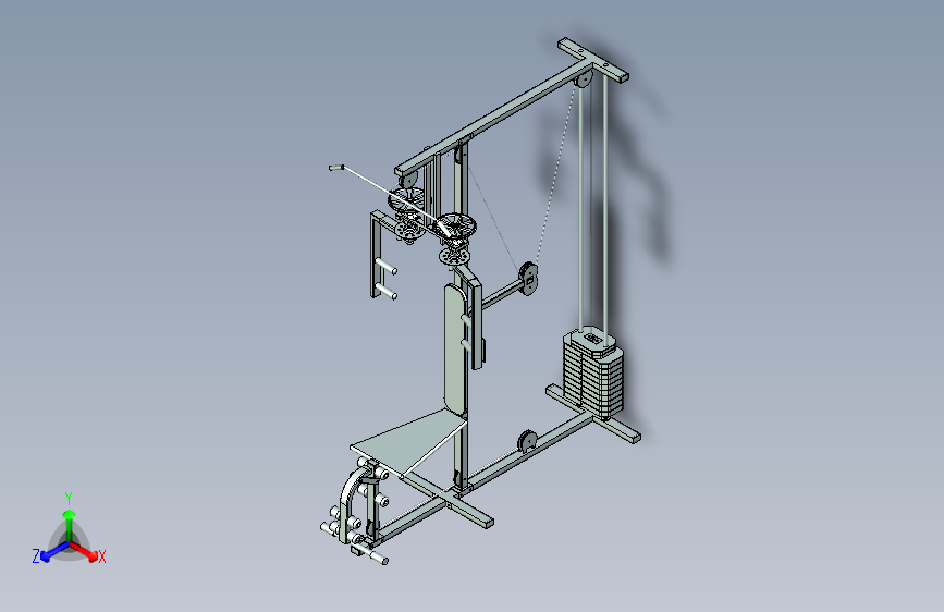 运动多功能健身器材