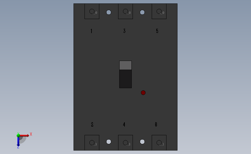 德力西电气 CDM10-100 3P (4) - 副本_SOLIDWORKS 2013_模型图纸下载 – 懒石网