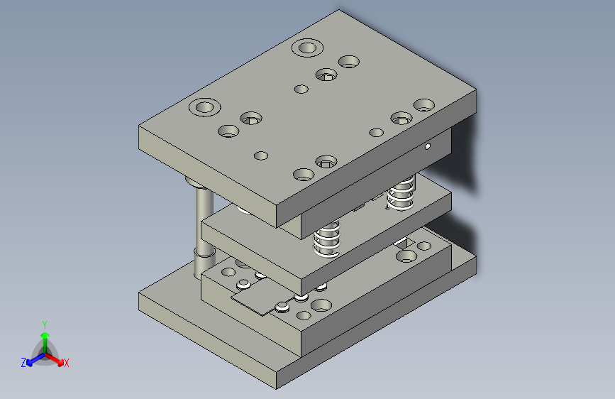 冲压折弯连续模