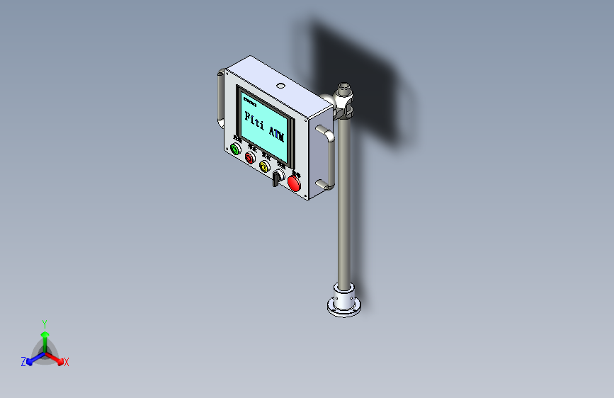 触摸屏模型支架