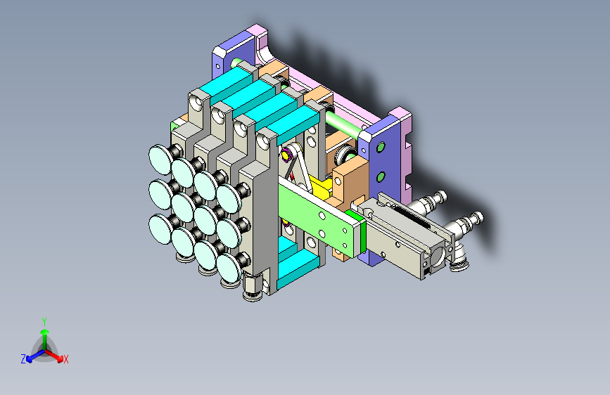 分距机构变距机构