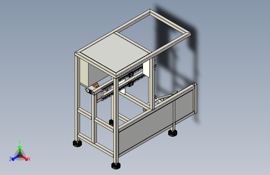 钢管截断卸料机