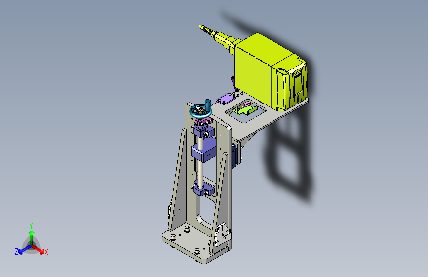 激光打标机调整机构