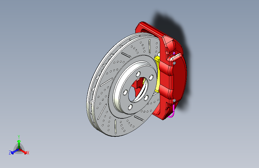 汽车前后鼓式制动器