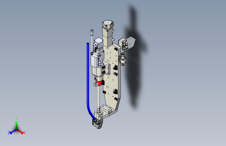 全自动真空管式锁螺丝机构