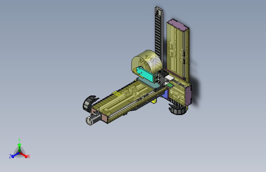 三轴取料机械手