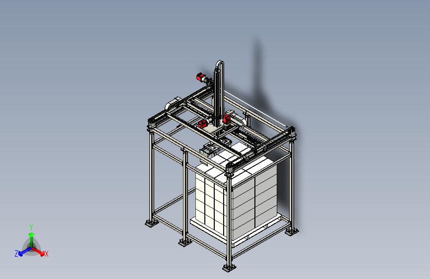 四轴码垛机械手
