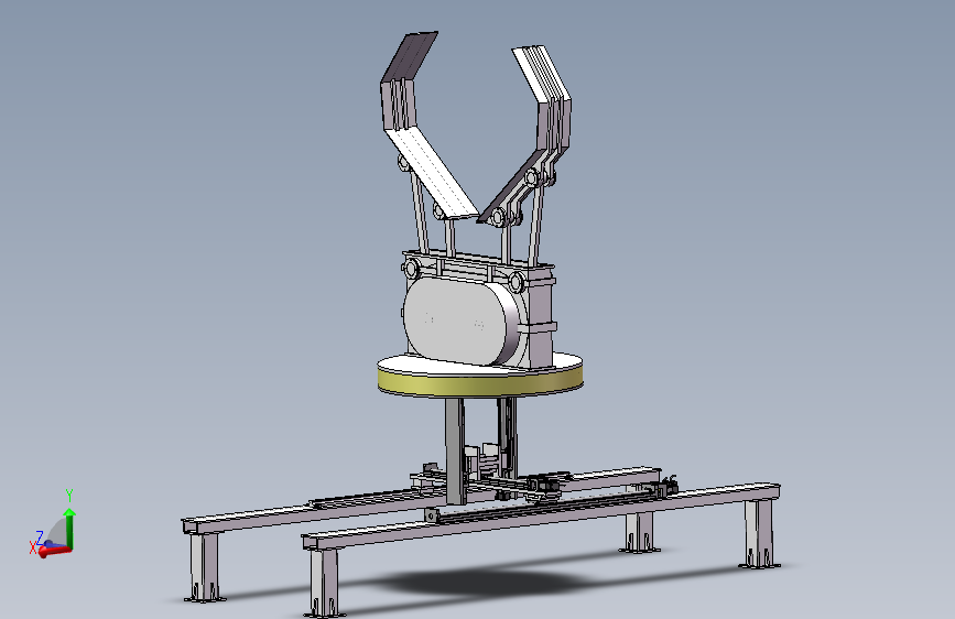 三坐标轮胎夹持机械手 370044==wb15