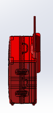 创意行李箱模型