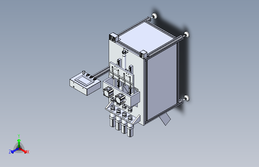 限位器骨架自动旋扭机