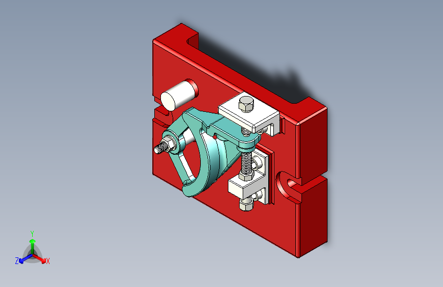 转速器盘夹具设计